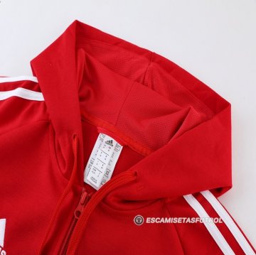 Chandal con Capucha del Bayern Munich 22-23 Rojo