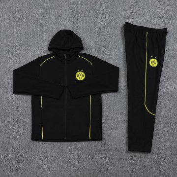 Chandal con Capucha del Borussia Dortmund 2024 Negro