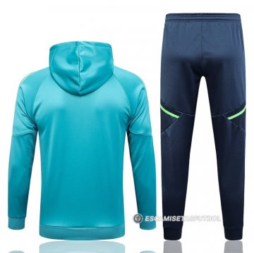 Chandal con Capucha del Juventus 23-24 Verde