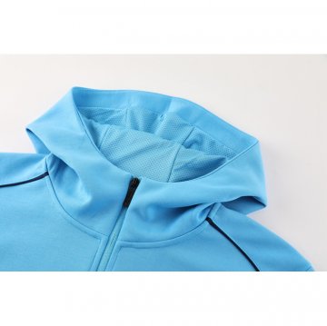 Chandal con Capucha del Manchester City 2024-25 Azul