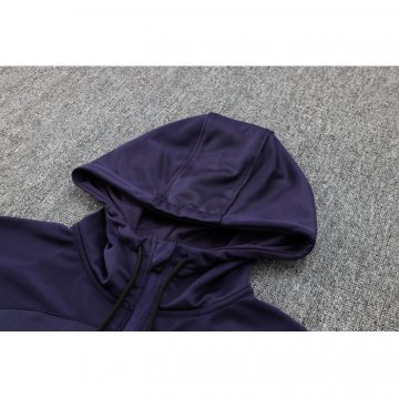 Chandal con Capucha del Paris Saint-Germain 23-24 Purpura