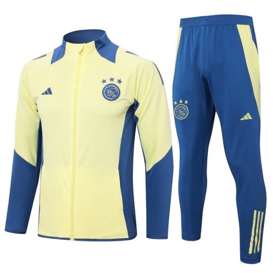 Chandal de Chaqueta del Ajax Nino 24-25 Amarillo - Haga un click en la imagen para cerrar