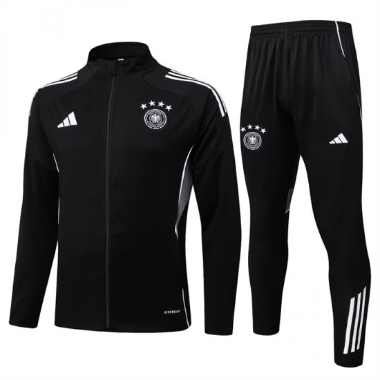Chandal de Chaqueta del Alemania 25-26 Negro - Haga un click en la imagen para cerrar