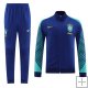 Chandal de Chaqueta del Brasil 23-24 Azul