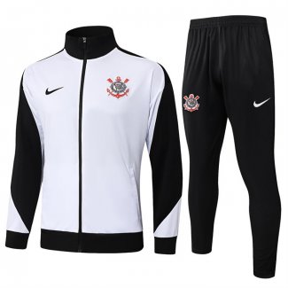 Chandal de Chaqueta del Corinthians 25-26 Blanco
