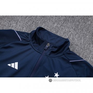 Chandal de Chaqueta del Cruzeiro 23-24 Azul