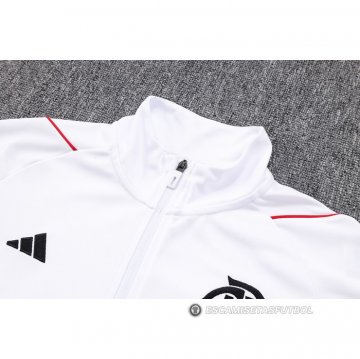 Chandal de Chaqueta del Flamengo 23-24 Blanco