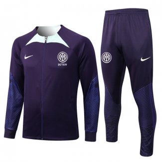 Chandal de Chaqueta del Inter Milan 22-23 Purpura