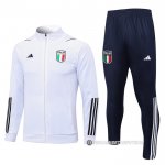 Chandal de Chaqueta del Italia Nino 23-24 Blanco