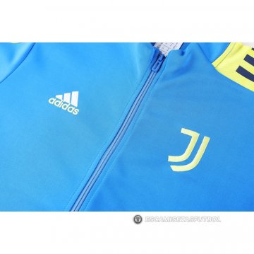 Chandal de Chaqueta del Juventus 22-23 Azul