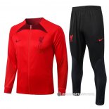 Chandal de Chaqueta del Liverpool 2022-23 Rojo