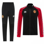 Chandal de Chaqueta del Manchester United25-26 Negro