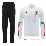 Chandal de Chaqueta del Manchester United 23-24 Blanco