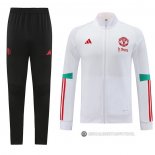 Chandal de Chaqueta del Manchester United 23-24 Blanco