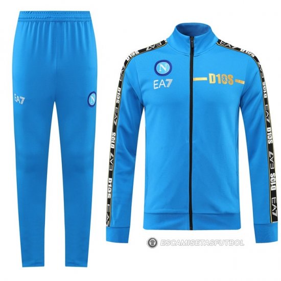 Chandal de Chaqueta del Napoli 2022-23 Azul - Haga un click en la imagen para cerrar