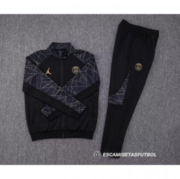 Chandal de Chaqueta del Paris Saint-Germain Jordan 2023-24 Negro