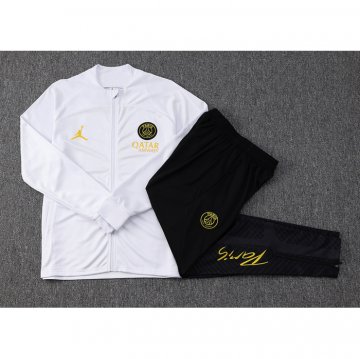 Chandal de Chaqueta del Paris Saint-Germain Jordan Nino 23-24 Blanco