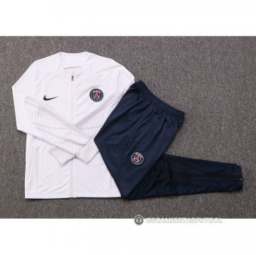 Chandal de Chaqueta del Paris Saint-Germain Nino 22-23 Blanco