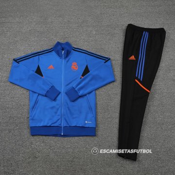 Chandal de Chaqueta del Real Madrid 22-23 Azul