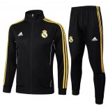 Chandal de Chaqueta del Real Madrid 25-26 Negro Amarillo