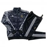 Chandal de Chaqueta del Real Madrid Dragon 24-25 Negro