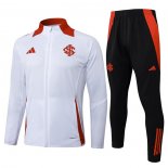 Chandal de Chaqueta del SC Internacional 24-25 Blanco