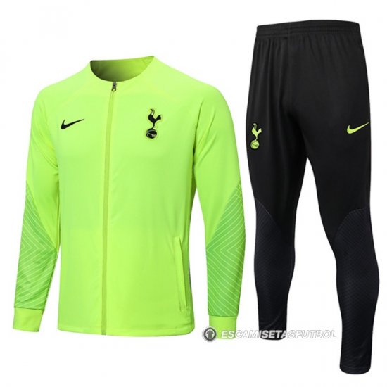 Chandal de Chaqueta del Tottenham Hotspur 22-23 Verde - Haga un click en la imagen para cerrar