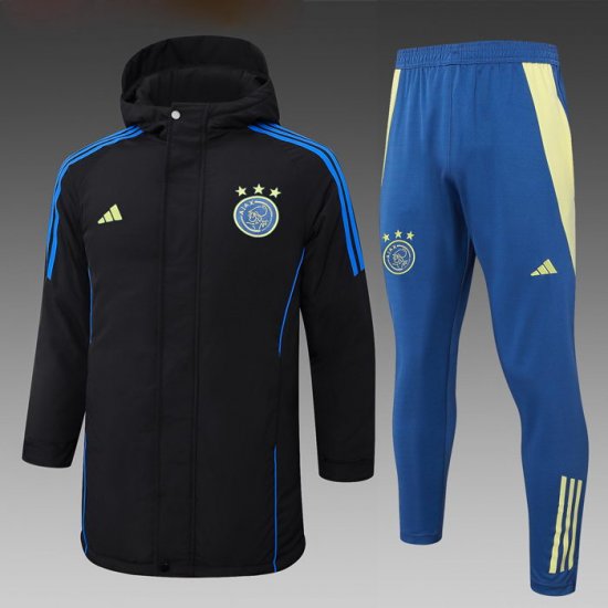 Chandal de Invierno del Ajax 24-25 Negro - Haga un click en la imagen para cerrar