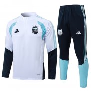 Chandal de Sudadera del Argentina 25-26 Blanco