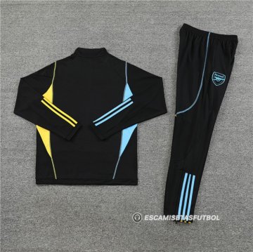 Chandal de Sudadera del Arsenal 23-24 Negro