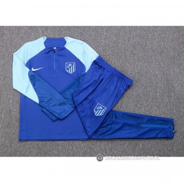 Chandal de Sudadera del Atletico Madrid 22-23 Azul