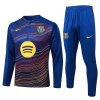 Chandal de Sudadera del Barcelona 25-26 Azul Amarillo
