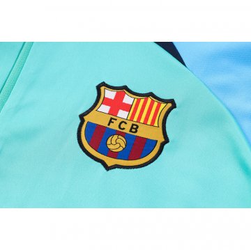 Chandal de Sudadera del Barcelona Nino 2022-23 Verde