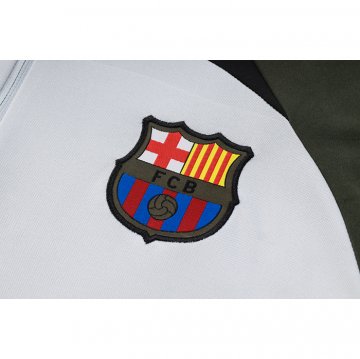 Chandal de Sudadera del Barcelona Nino 23-24 Gris
