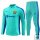 Chandal de Sudadera del Barcelona Nino 23-24 Verde