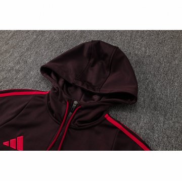Chandal de Sudadera del Bayern Munich 24-25 Rojo Oscuro