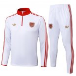 Chandal de Sudadera del Bayern Munich Nino 25-26 Blanco