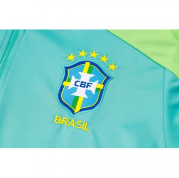 Chandal de Sudadera del Brasil 24-25 Verde