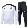 Chandal de Sudadera del Chelsea Nino 25-26 Blanco