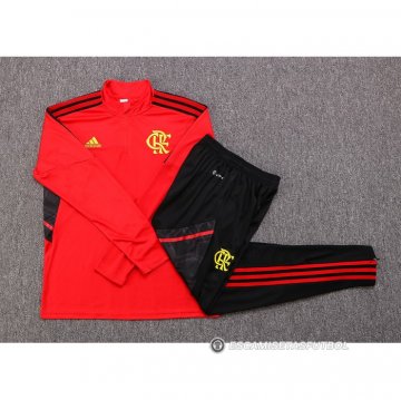 Chandal de Sudadera del Flamengo 22-23 Rojo