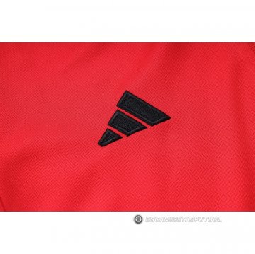 Chandal de Sudadera del Flamengo 23-24 Rojo