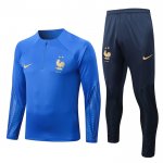 Chandal de Sudadera del Francia Nino 2022-23 Azul
