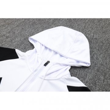 Chandal de Sudadera del Juventus Nino 23-24 Blanco y Negro