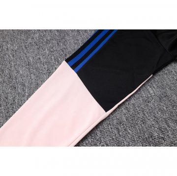 Chandal de Sudadera del Manchester United 22-23 Negro y Rosa