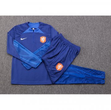 Chandal de Sudadera del Paises Bajos 22-23 Azul