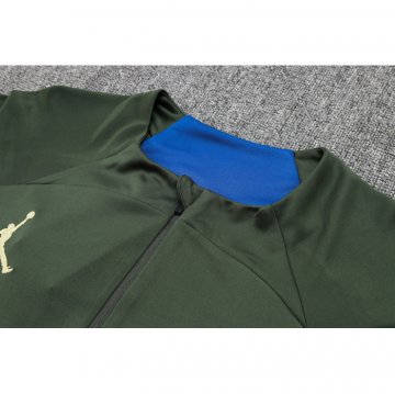 Chandal de Sudadera del Paris Saint-Germain Jordan 23-24 Verde