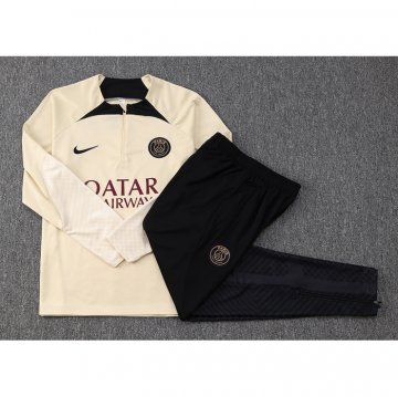 Chandal de Sudadera del Paris Saint-Germain Nino 23-24 Amarillo
