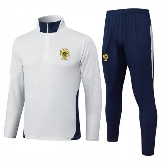 Chandal de Sudadera del Portugal 24-25 Blanco