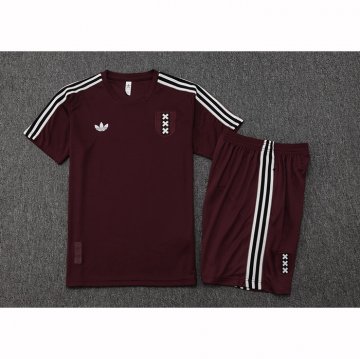 Chandal del Ajax Manga Corta 25-26 Rojo - Pantalon Corto