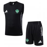 Chandal del Al-Ahli Saudi Sin Mangas 25-26 Negro